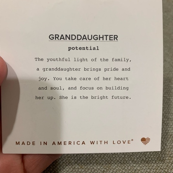 Alex and Ani “Granddaughter” bracelet with Swarovski Crystals - Picture 4 of 4